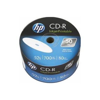 HPE HP CD-R Inkjet Printable 700MB - 50 бр. (69301)