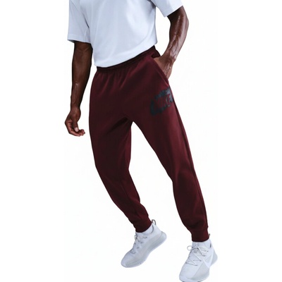 Nike M NK TF FLEECE jogger GFX DARK TEAM RED Červená