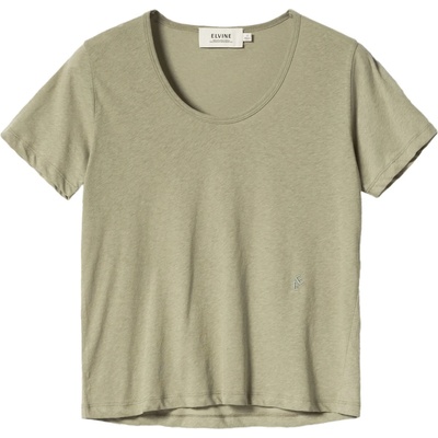Elvine Дамска тениска Elvine Women's Nola T-shirt - Silver Green (916-3336-0412)