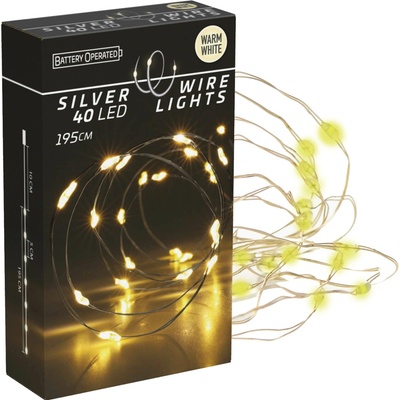 Vianočné osvetlenie na stromček H&S Decoration vo vnútri 1,95 m 21 - 50 svetiel