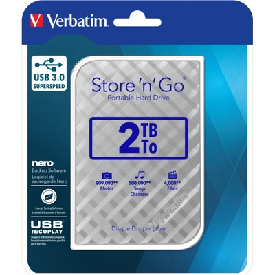 Verbatim Store 'n' Go 2TB, USB 3.0, 53198
