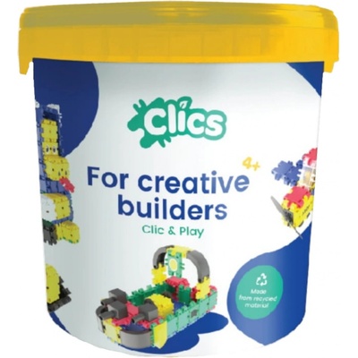 Clics Kyblíček 8v1 základní barvy CB1180