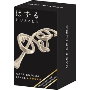 Hanayama Метален логически пъзел Hanayama - Mini Huzzle Cast Enigma (515190)