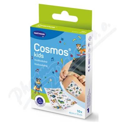 PAUL HARTMANN Cosmos kids náplast voděodolná 6 x 10 cm 10 ks