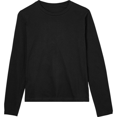 TRUE BLANKS Tričko Essentials Womens Regular LSL Tee dlouhý rukáv dámské COT 73835400200 Černá