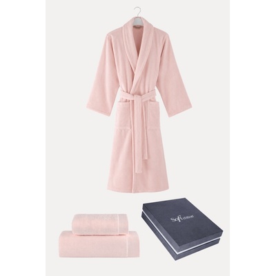 Soft Cotton Darčekové balenie županu uteráku a osušky MICRO COTTON