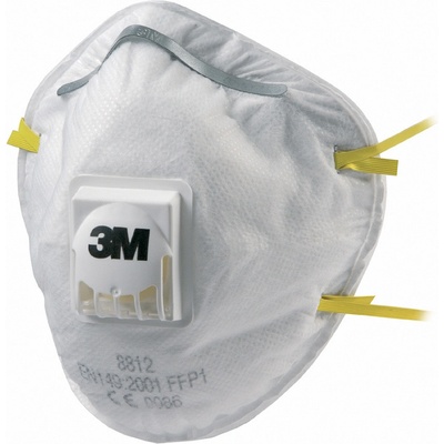 3M 8812 FFP1 respirátor s ventilom Biela