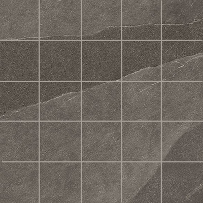 Impronta Italgraniti Bridlicová mozaika 30 x 30 cm popol 1,08m²