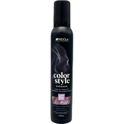 Indola Color Style Mousse 200 ml полутрайна боя Soft Mauve