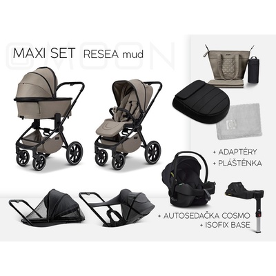 MOON kombinovaný RESEA + MAXI SET 2025 Mud