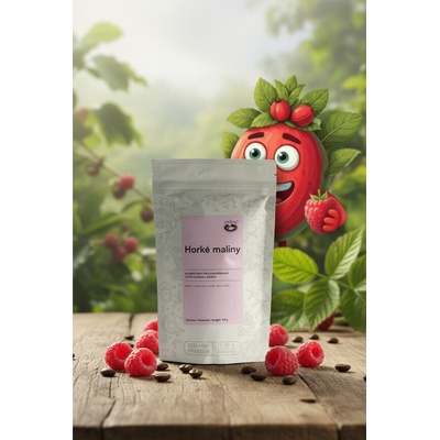Oxalis Horké maliny káva aromatizovaná mletá 150 g