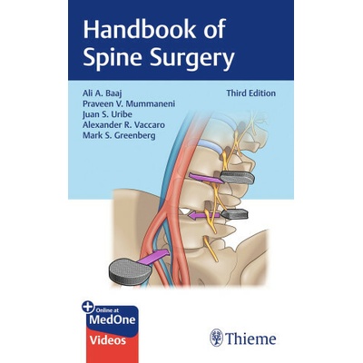 Handbook Of Spine Surgery - Alexander R. Vaccaro, Mark S. Greenberg, Praveen Mummaneni, Juan S. Uribe, Ali A. Baaj
