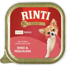 Rinti Gold Mini Adult Dog hovädzie a perlička 100 g