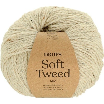 Drops Soft Tweed MIX 22 krémová melírovaná