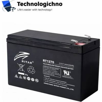 Ritar Оловна батерия RITAR RT1270 12V/7Ah терминал2 (RITAR-RT1270)