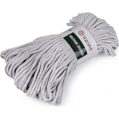 Macrame Braided 250 g Pletací příze - 774 tm. šedá