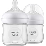 Philips Шишета Philips Avent - Natural Response 3.0, с биберон 0м+, 2 х 125 ml (SCY900/02) - baby