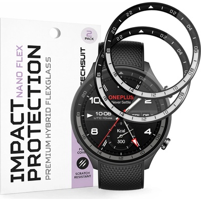 Techsuit Nano Flex (2 pack) OnePlus Watch 2R černá 174544 – Zboží Živě