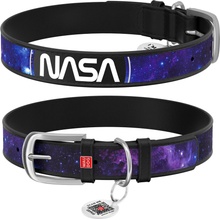 WAUDOG kožený obojok NASA21