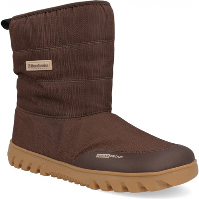 BeLenka zimné barefoot topánky Barebarics PolarStride Copper Brown