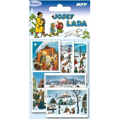 Menovky na darčeky – Josef Lada (6 ks) 1240542 - MFP Paper