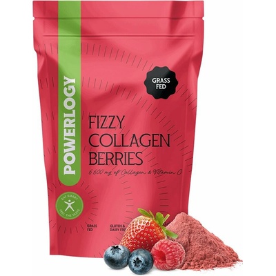 Powerlogy Fizzy Collagen Berries 300 g
