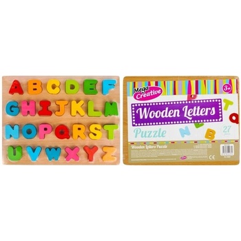 Mega Creative skladačka 27 elementov abeceda 435865