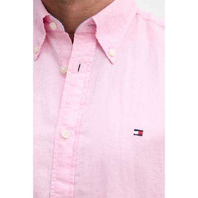 Tommy Hilfiger риза мъжка с лен (MW0MW42450)