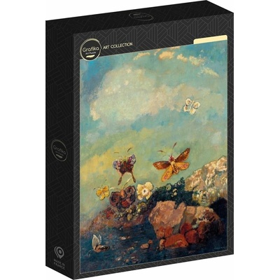 Grafika Odilon Redon Motýli 1910 500 dílků