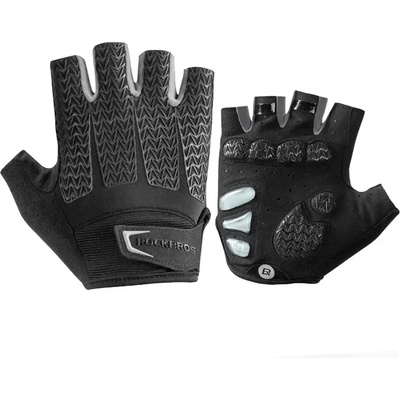 Rockbros Ръкавици за колоездене с гел подложки Rockbros S169BGR, размер L, сиви (S169BGR-L)