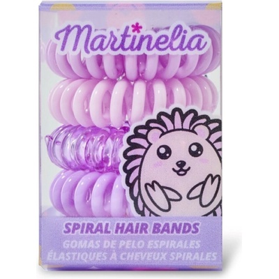 Aquarius Cosmetic Еластични спирали за коса, Martinelia, 5 броя (MA3006W)