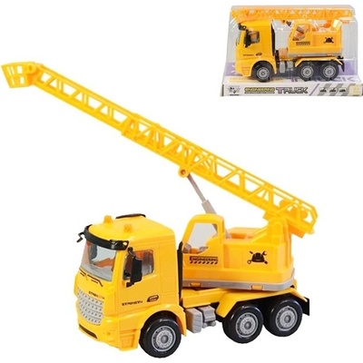 MaDe Auto stavební na setrvačník 16cm