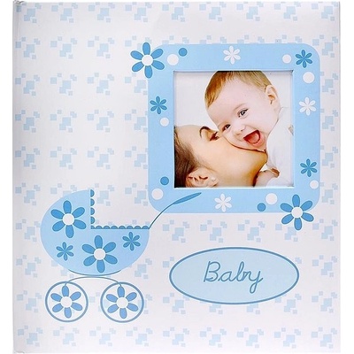 KPH Fotoalbum Baby buggy modré