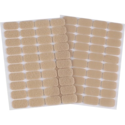Pro Háčkování Suchý zip samolepící, obdélníčky 15x25 mm, béžový