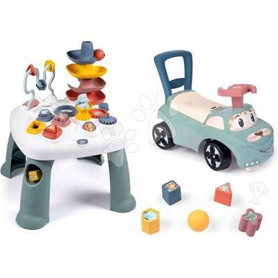 Smoby Set didaktický stolík Activity Table Little a Auto s úložným priestorom a opierkou