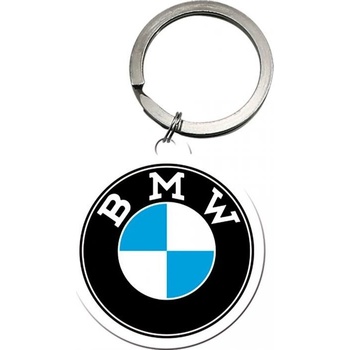 Prívesok na kľúče NOSTALGIC ART BMW LOGO silver