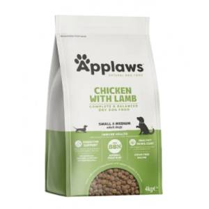 Applaws Adult Small Medium Breed Chicken with Lamb GRAIN FREE - за израстнали кучета от мини и средни породи над 12 месеца 88% агне и пиле 4 кг DD4504LSM