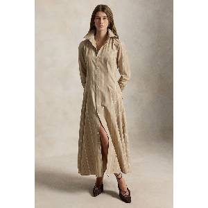 Ralph Lauren разкроена рокля от памук (211B17478)