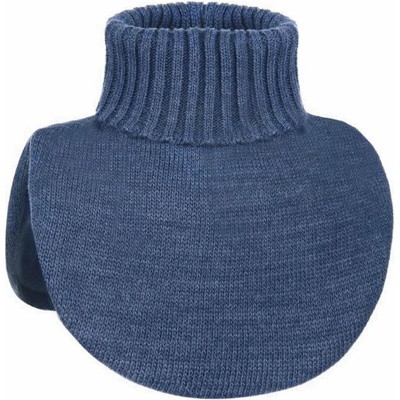 Detský nákrčník pletený modrá jeans