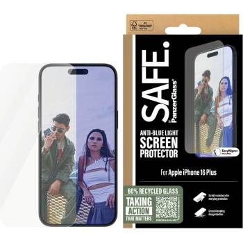 Safe Стъклен протектор Safe - EyeCare Ultra-Wide Fit, iPhone 16 Plus (5715685002908)