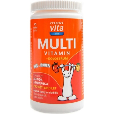Vitar Kids multivitamín + kolostrum 45 tabliet