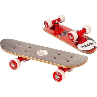 FUNBEE Детски мини скейтборд, funbee - червен