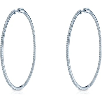 SAVICKI Обеци Savicki: позлатено сребро, циркони