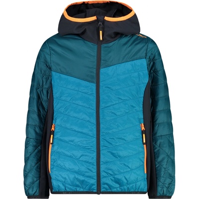 CMP Campagnolo Kid Hybrid Jacket Fix Hood modrá