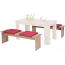 Hoffer, MUNCHEN set 2 kusov lavíc, dub sonoma