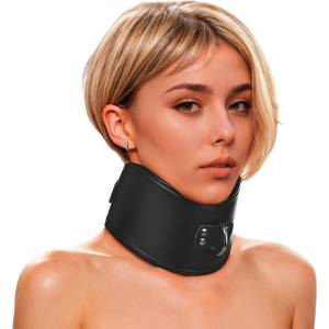 Master Series Hard Stance Padded Locking Posture Collar Black