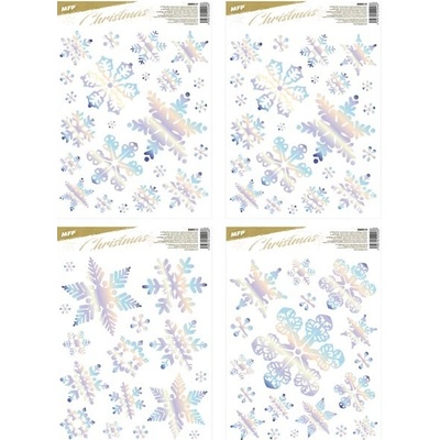 MFP 8886510 Okenní fólie vánoce hologram VA030 30x42cm