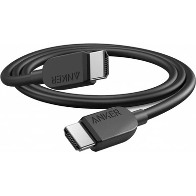 Високоскоростен 8K HDMI към HDMI кабел (180 см) (черен) - Anker HDMI Cable 8K/60Hz, 6FT Ultra HD 4K/120Hz HDMI Cord, 48 Gbps Certified Ultra High Speed (A8742011)