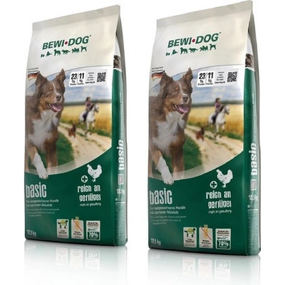 BewiDog Basic Rich in Poultry 2 x 12,5 kg