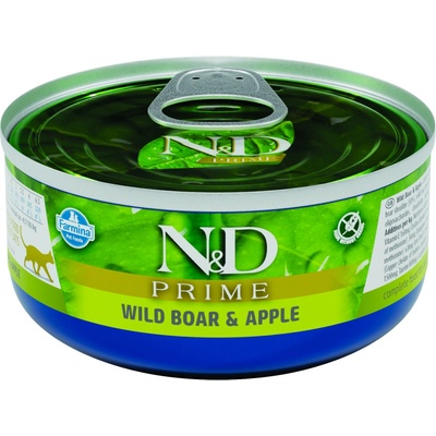 N&D Cat Prime Adult Boar & Apple 80 g